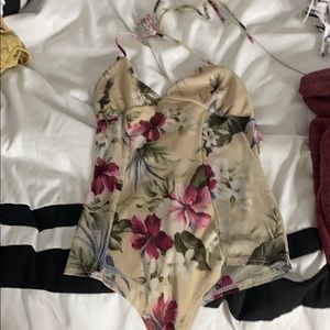 Cute floral one piece